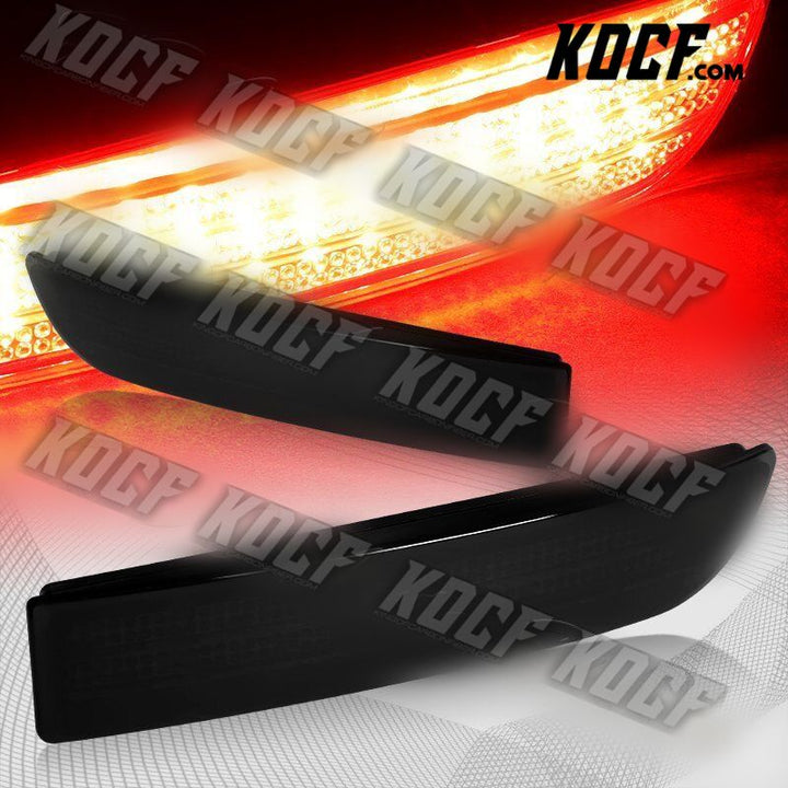 For 2008-2014 Scion XD Smoke Lens 39-SMD LED Rear Bumper Stop Brake Light Lamps - KOCF.com - Car Parts