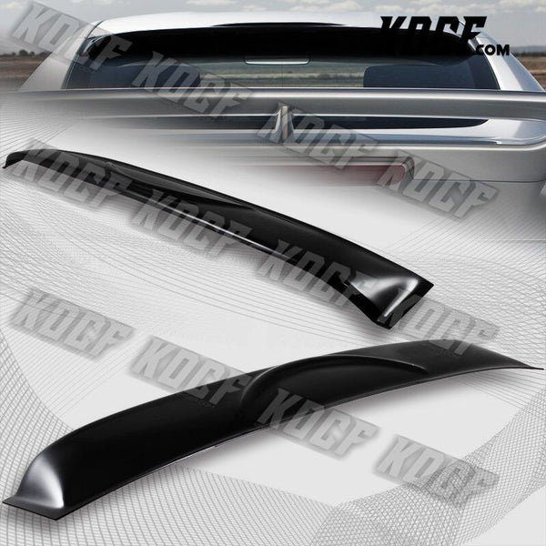 For 2009-2020 Nissan 370Z Z34 Smoke Acrylic Rear Window Roof Visor Spoiler - KOCF.com - Car Parts