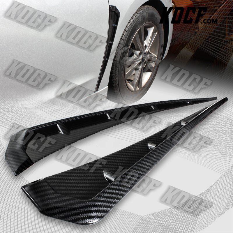For 16-21 Honda Civic Carbon Style Type-R Side Fender Vent Air Wing Co ...