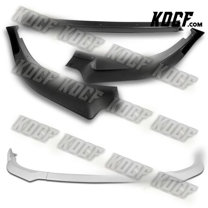 For 2018-2022 Kia Stinger GT-Line Painted White Front Bumper Body Spoiler Lip - KOCF.com - Car Parts