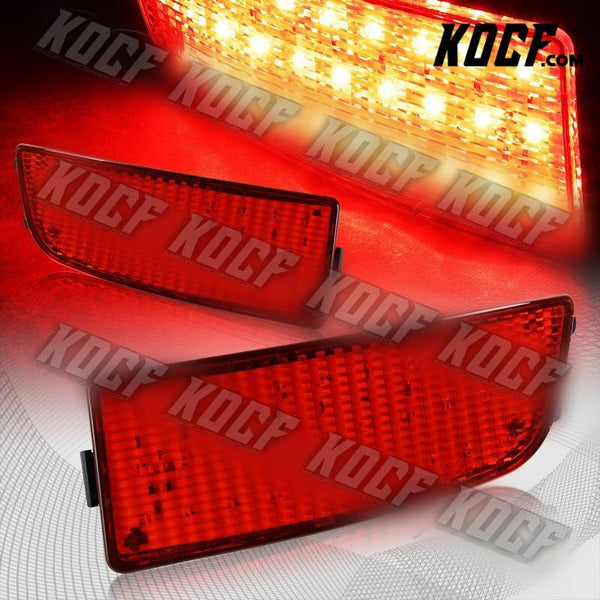 For 2007-2018 Mercedes Sprinter W906 Red Lens LED Rear Bumper Stop Brake Lights - KOCF.com - Car Parts