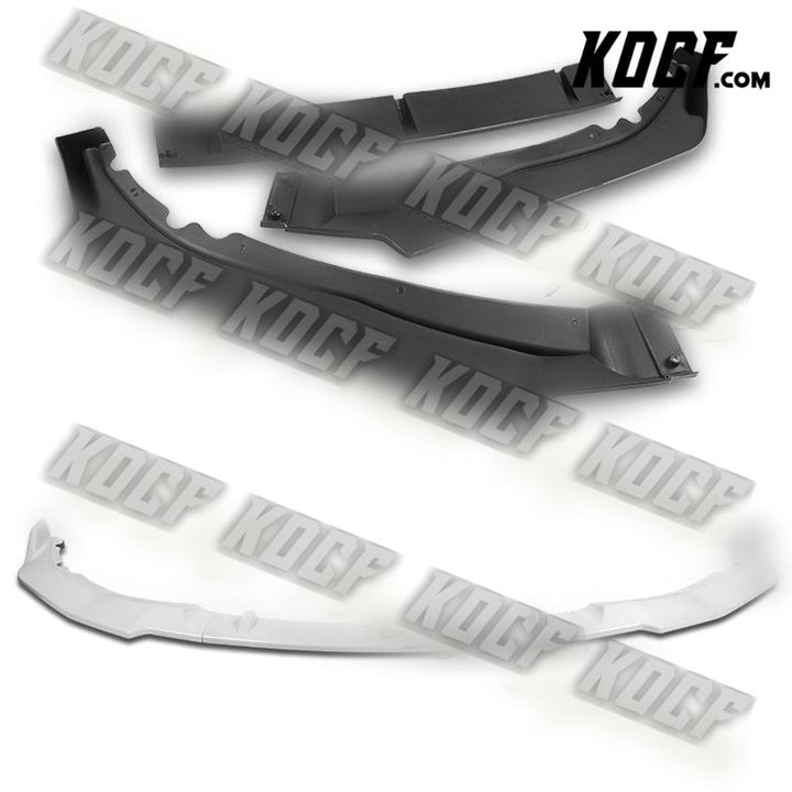 For 2011-2017 Honda Odyssey CK-Style Painted White Front Bumper Body Spoiler Lip - KOCF.com - Car Parts