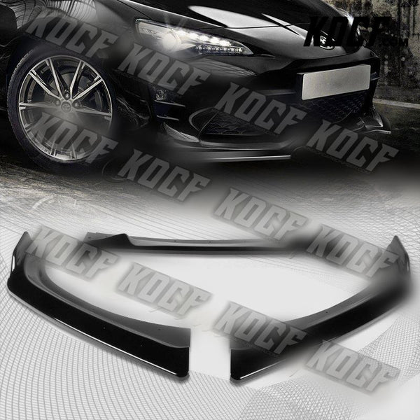 For 2017-2020 Toyota 86 CS-Style JDM Painted Black Front Bumper Body Spoiler Lip - KOCF.com - Car Parts