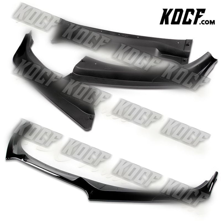 For 2017-2020 Toyota 86 CS-Style JDM Painted Black Front Bumper Body Spoiler Lip - KOCF.com - Car Parts