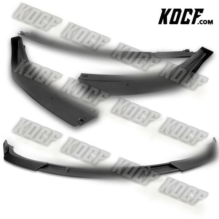 For 2009-2010 Lexus IS250 IS350 4DR GT-Style Matt Black Front Bumper Spoiler Lip - KOCF.com - Car Parts