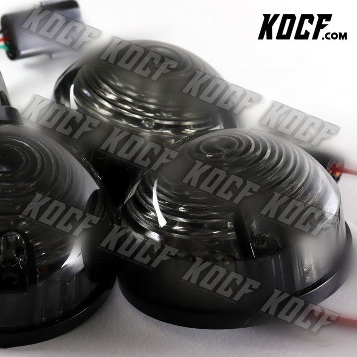 For 90-16 Land Rover Defender Smoke Complete LED Upgrade Kits Indicator Lights - KOCF.com - Car Parts