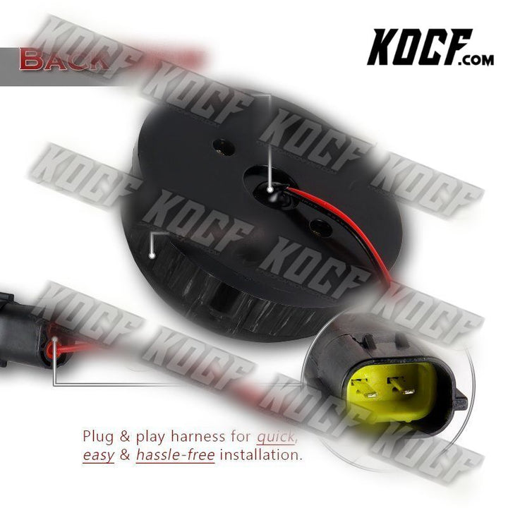 For 90-16 Land Rover Defender Smoke Complete LED Upgrade Kits Indicator Lights - KOCF.com - Car Parts