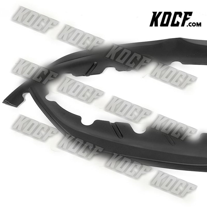 For 2017-2020 BMW 5-Series G30 M-Sport Matt Black Front Bumper Body Spoiler Lip - KOCF.com - Car Parts