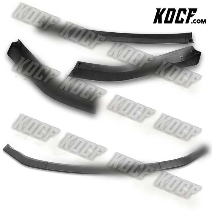 For 03-05 Nissan 350Z Z33 CT-Style Matt Black Front Bumper Splitter Spoiler Lip - KOCF.com - Car Parts