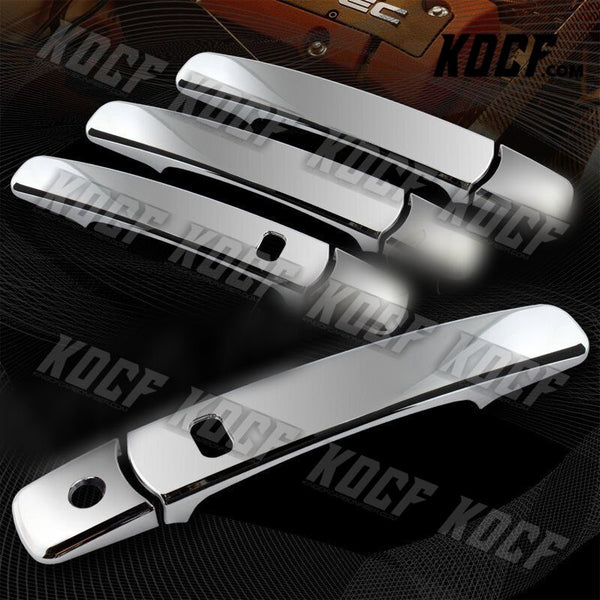 For 2008-2013 Nissan Rogue Chrome Adhesive Door Handle Cover W/Smart Key Hole - KOCF.com - Car Parts