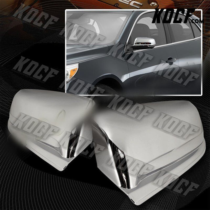 For 2013-2015 Chevy Malibu Chrome ABS Plastic Side Mirror Cover Cap LEFT+RIGHT - KOCF.com - Car Parts