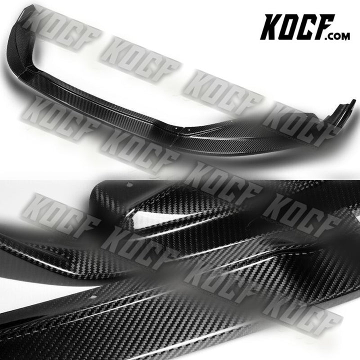 For 2013-2015 Lexus GS350 GS450h F-Sport Carbon Fiber Front Bumper Spoiler Lip - KOCF.com - Car Parts