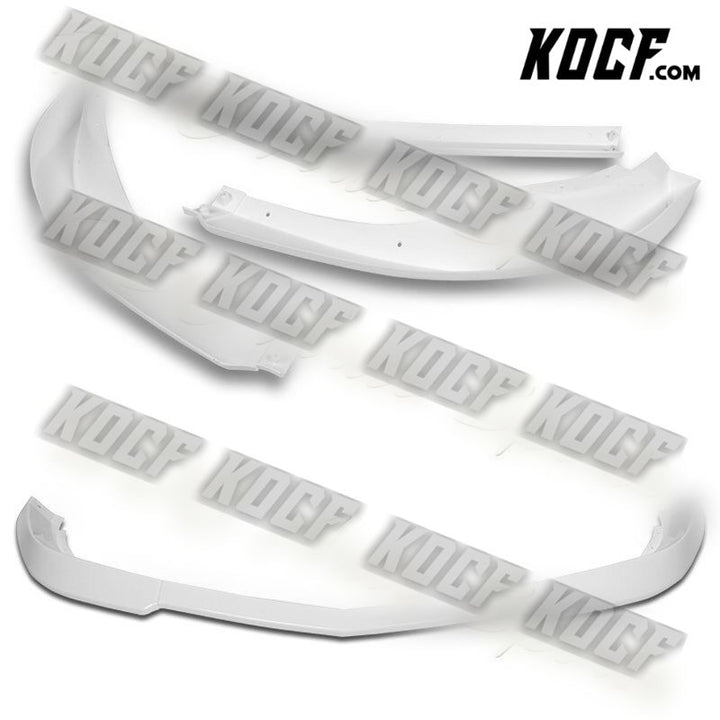 For 2010-2013 Chevrolet Camaro V6 Painted White Front Bumper Body Spoiler Lip - KOCF.com - Car Parts