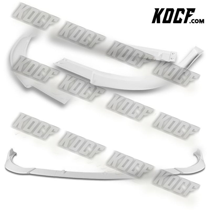 For 2011-2017 Toyota Sienna SE MP-Style Painted White Front Bumper Spoiler Lip - KOCF.com - Car Parts