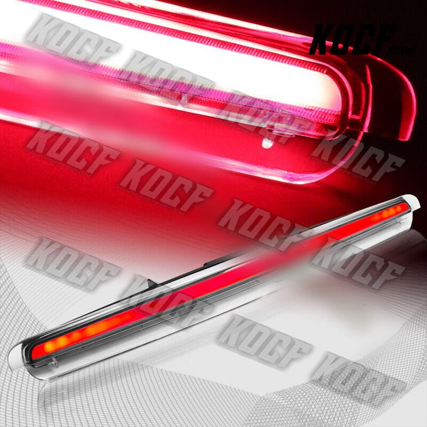 For 05-10 Scion tC Chrome Clear Lens LED Strip Rear 3RD Third Brake Stop Light - KOCF.com - Car Parts