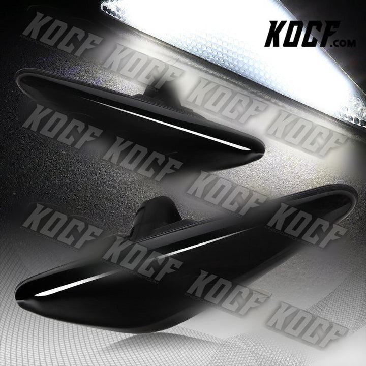 For 2016-2020 Mazda MX-5/Miata Smoke White LED Turn Signal Side Marker Lights - KOCF.com - Car Parts