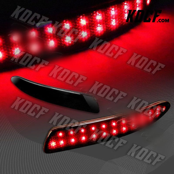 For 07-13 BMW E70 X5 Smoke Lens 48-SMD LED Rear Bumper Stop Brake Lights Lamps - KOCF.com - Car Parts