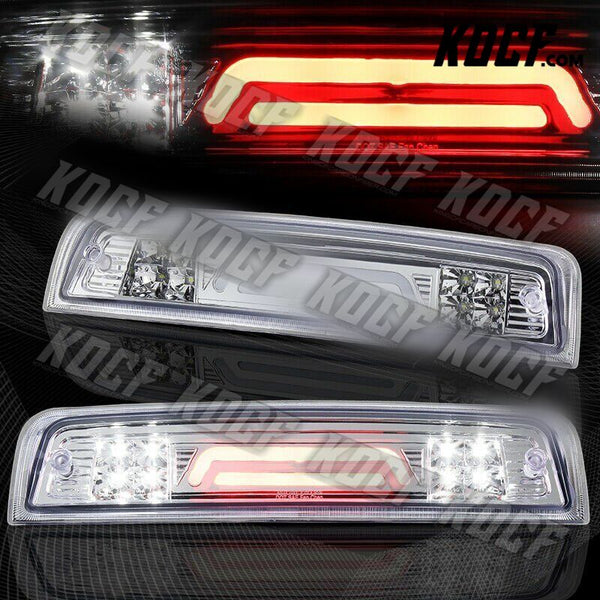 For 2009-2017 Dodge Ram Chrome Clear LED 3RD Third Brake Stop Light W/Cargo Lamp - KOCF.com - Car Parts