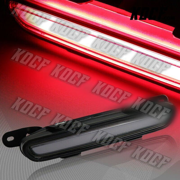 For 06-10 Dodge Charger SXT SRT Smoke Lens LED Strip 3RD Third Brake Stop Light - KOCF.com - Car Parts