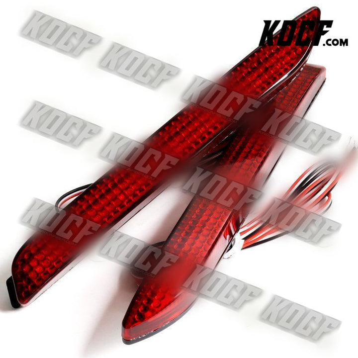 For Toyota Matrix Venza Avalon Sienna Red Lens LED Rear Bumper Brake Light Lamps - KOCF.com - Car Parts