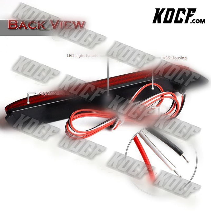 For Toyota Matrix Venza Avalon Sienna Red Lens LED Rear Bumper Brake Light Lamps - KOCF.com - Car Parts