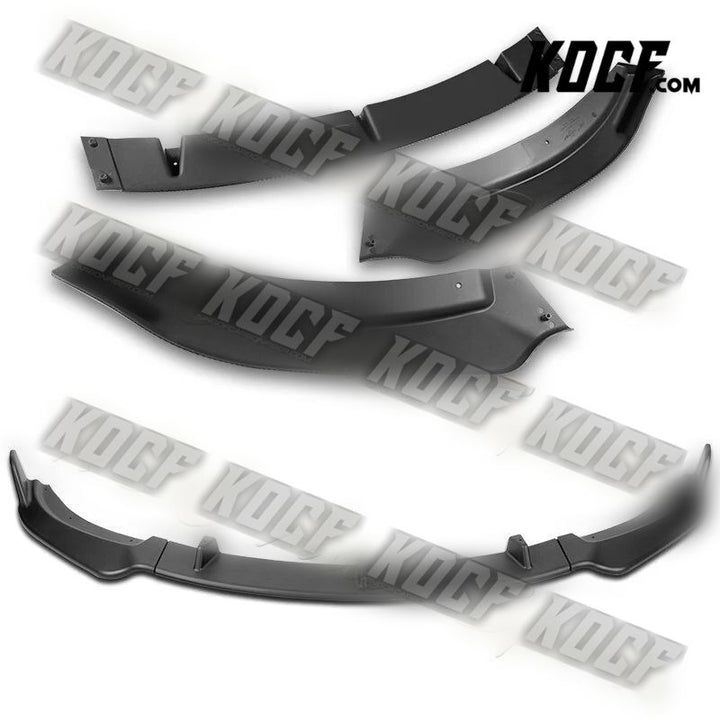 For 2009-2013 Mazda Miata MX-5 GV-Style Matt Black Front Bumper Body Spoiler Lip - KOCF.com - Car Parts