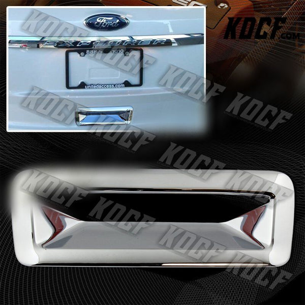 For 11-15 Ford Explorer ABS Mirror Chrome Rear Tailgate Handle Cover Cap Kit - KOCF.com - Car Parts