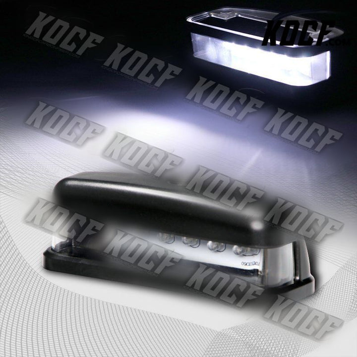 For 1990-2016 Land Rover Defender 90/110/130 Super White LED License Plate Light - KOCF.com - Car Parts