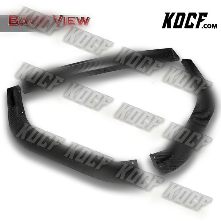 For 2016-2018 Lexus ES300h ES350 Carbon Fiber Front Bumper Splitter Spoiler Lip - KOCF.com - Car Parts