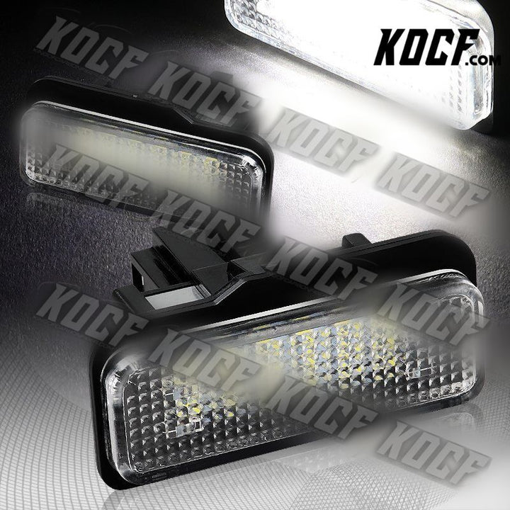 For Mercedes SLK/CLS/C/E/Class W211 W219 W203 White LED License Plate Lights - KOCF.com - Car Parts