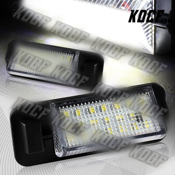 For 1992-1998 BMW E36 3-Series 6000K Xenon White 18-SMD LED License Plate Lights - KOCF.com - Car Parts