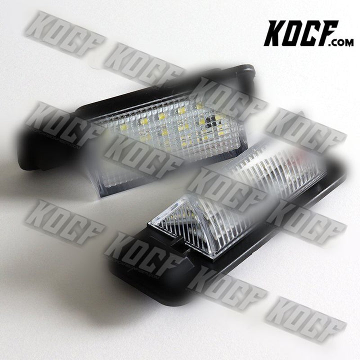 For 1992-1998 BMW E36 3-Series 6000K Xenon White 18-SMD LED License Plate Lights - KOCF.com - Car Parts