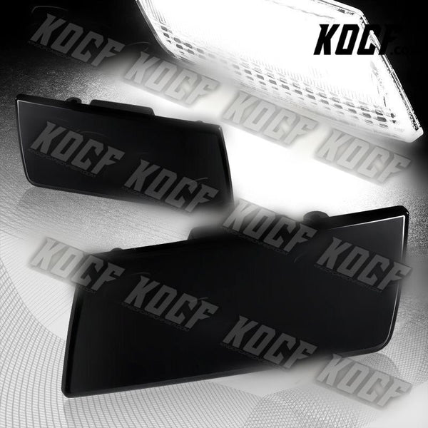 For 05-14 Chrysler 300 Smoke Lens White LED Front Turn Signal Side Marker Lights - KOCF.com - Car Parts