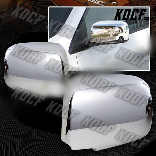 For 2008-2013 Nissan Rogue Chrome ABS Plastic Side Mirror Cover Cap Trim LH+RH - KOCF.com - Car Parts