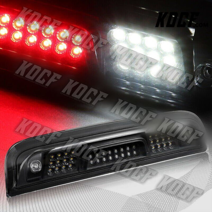 For 14-18 Chevy Silverado/GMC Sierra Black LED 3RD Brake Tail Light W/Cargo Lamp - KOCF.com - Car Parts