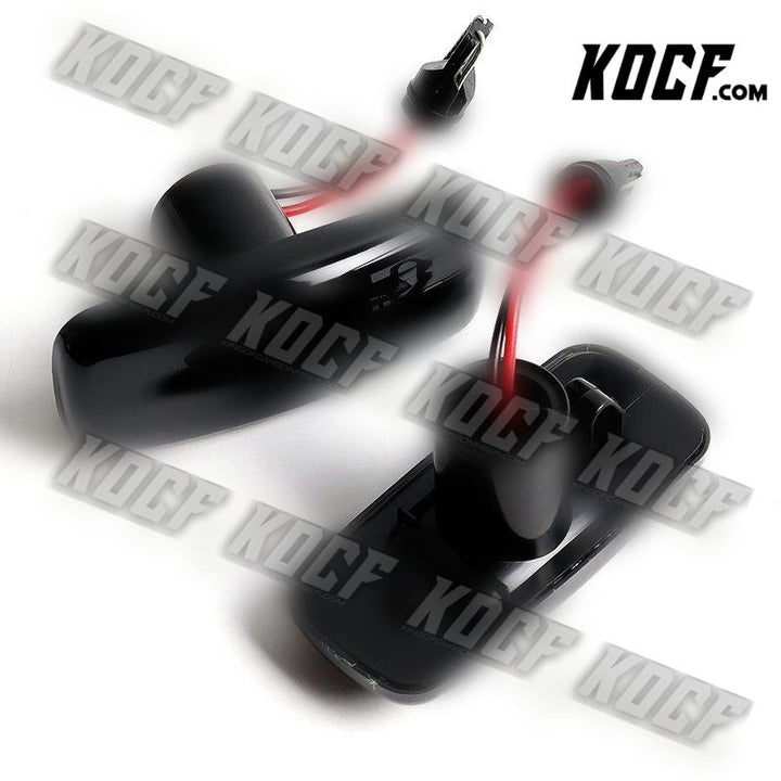 For Chrysler 200 300C Sebring Smoked Lens Amber Dynamic LED Side Marker Lights - KOCF.com - Car Parts