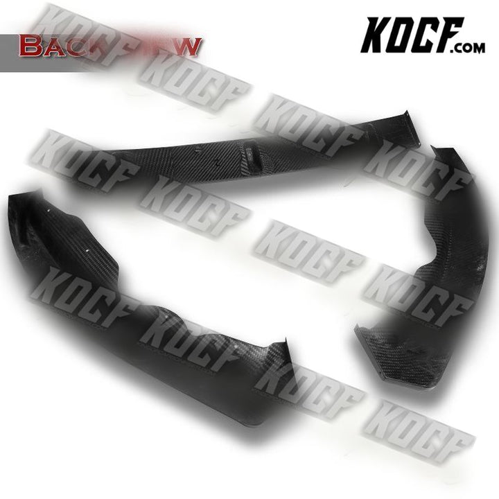 For 2013-2016 Ford Fusion Mondeo Carbon Fiber Front Bumper Splitter Spoiler Lip - KOCF.com - Car Parts