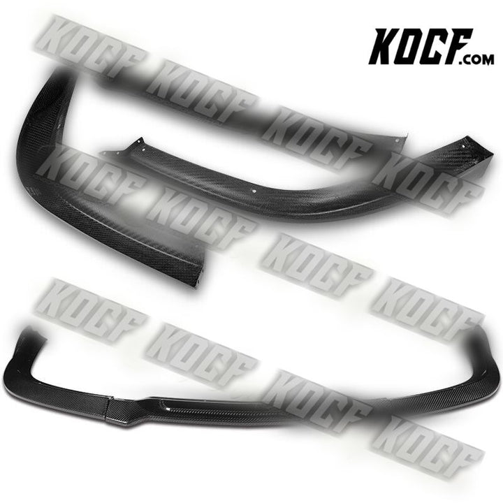 For 2011-2014 Dodge Avenger Real Carbon Fiber Front Bumper Spoiler Splitter Lip - KOCF.com - Car Parts