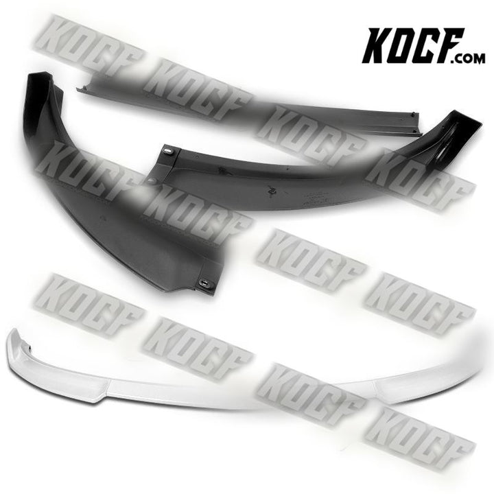 For 2007-2009 Infiniti G35 G37 4DR GT-Style Painted WH Front Bumper Spoiler Lip - KOCF.com - Car Parts