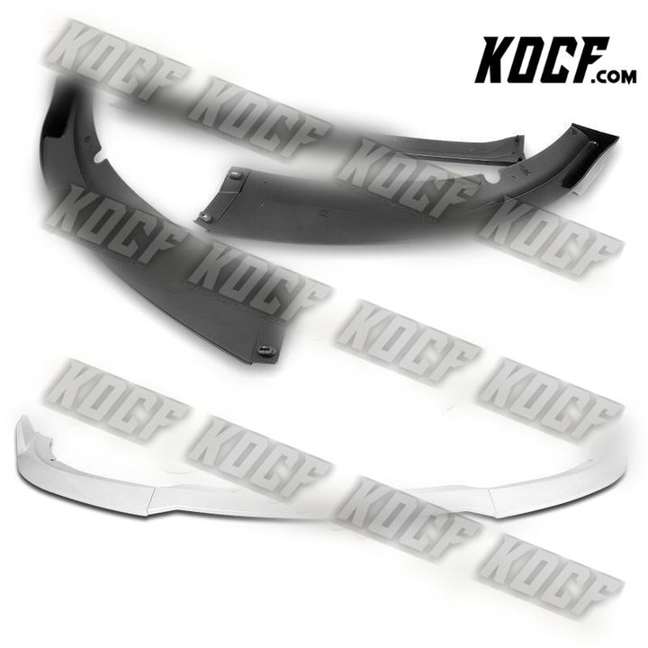 For 2015-2022 Dodge Charger SXT Painted White Front Bumper Splitter Spoiler Lip - KOCF.com - Car Parts