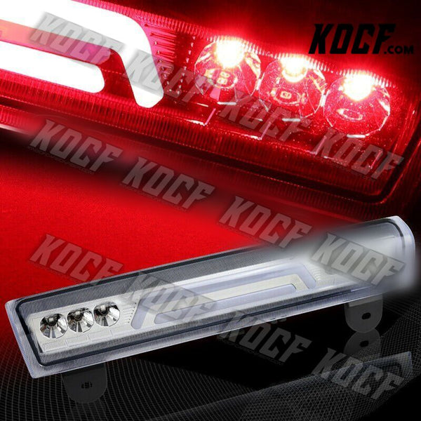 For 2000-2006 Chevy Suburban Tahoe Chrome Housing LED BAR 3RD Third Brake Light - KOCF.com - Car Parts