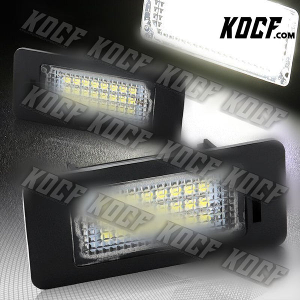 For 2010-2014 Audi A1 A3 S4 Q5 6000K 24-SMD Super White LED License Plate Lights - KOCF.com - Car Parts