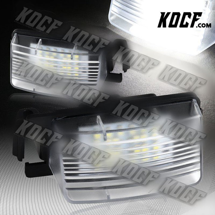 For Infiniti G25/G35/G37/Q40/Q60 White 18-SMD LED License Plate Lights Lamps - KOCF.com - Car Parts