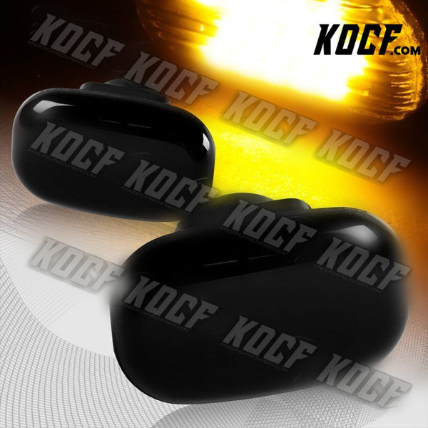 For Toyota Supra/Celica/MR2 Spyder Smoke Lens Amber LED Signal Side Marker Light - KOCF.com - Car Parts