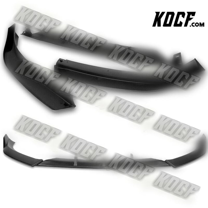 For 2013-2016 Audi A5 / S5 S-Line Matt Black Front Bumper Spoiler Splitter Lip - KOCF.com - Car Parts