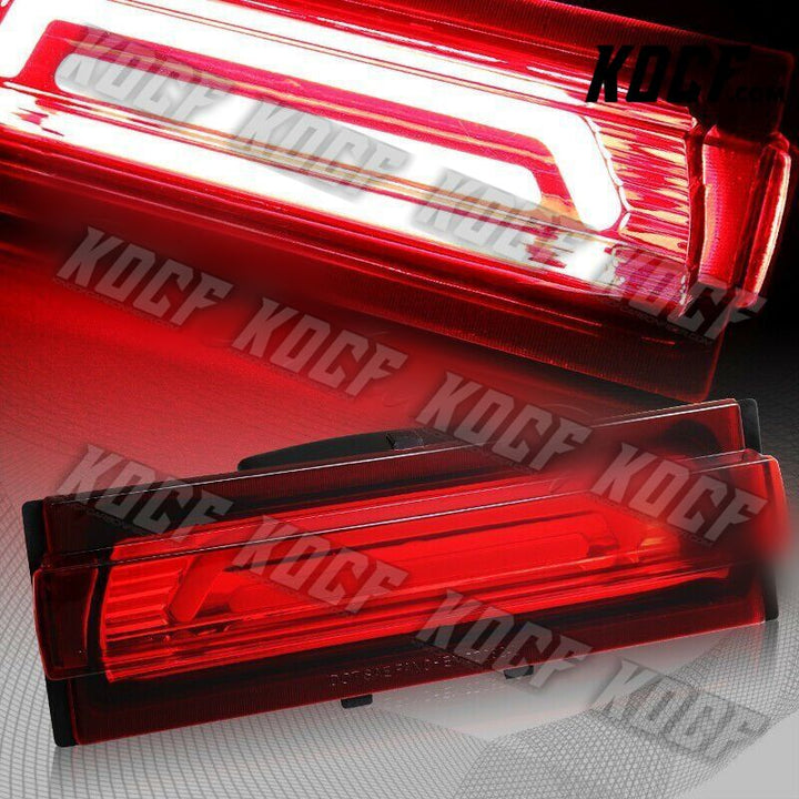 For 1991-1996 Chevy Corvette Red Lens LED BAR 3RD Third Brake Stop Light Lamp - KOCF.com - Car Parts