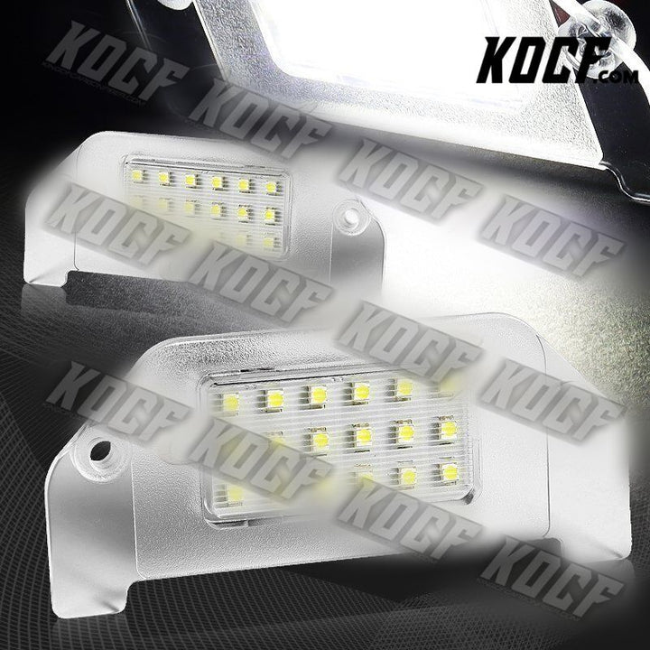 For Dodge Magnum/Dart/Chrysler 300 White SMD LED 6000K License Plate Lights 2pcs - KOCF.com - Car Parts