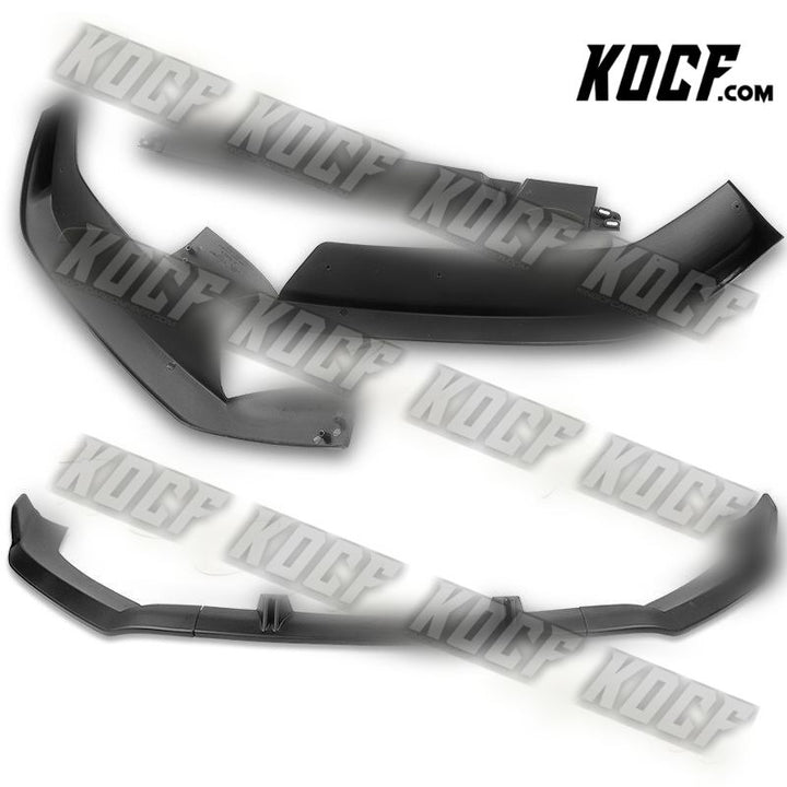 For 2013-2016 Audi A4 Quattro S4 Matt Black Front Bumper Splitter Spoiler Lip - KOCF.com - Car Parts