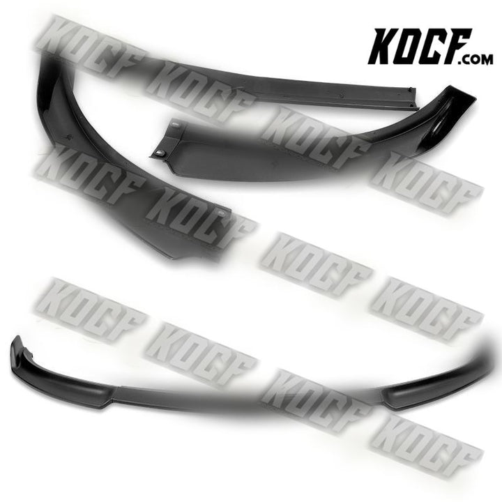 For 2007-2009 Infiniti G35 G37 4DR GT-Style Matt Black Front Bumper Spoiler Lip - KOCF.com - Car Parts