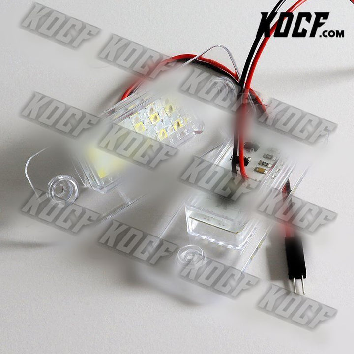 For 2002-2009 Audi A8 S8 6000K Xenon White 18-SMD LED License Plate Lights Lamps - KOCF.com - Car Parts